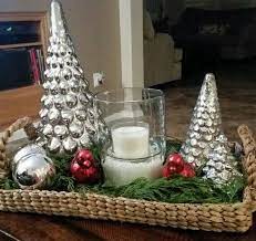My Christmas Coffee Table Tray Christmas Coffee Table Decor Christmas Vignettes Christmas Decor Diy