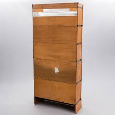 This cabinet comes apart, in 7 pieces, for easy transportation. A Cabinet By The Globe Wernicke Co From The First Half Of The 20th Century Bukowskis