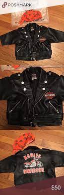 Harley Davidson Kids Jacket With Dew Rag Harley Davidson Kids Harley Davidson Jacket Kids Jacket