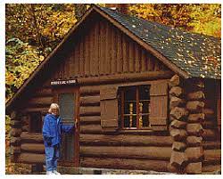 Speaker's cabin hiding behind speaker's creek. Porcupine Mountains Wilderness State Park Cabins And Camping