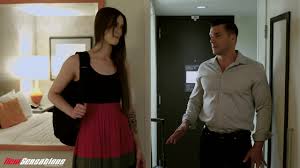 1056 Colleagues Sharing Bed In Hotel Room (Bed Sharing)- Olivia Madison