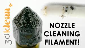 Clean A Dirty Nozzle With 3dklean Filament It Works Youtube