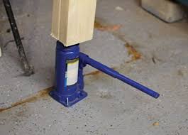 You Can Raise The Existing Joist With A Bottle Jack And Jack Post Home Repair Diy Repair Diy Home Repair