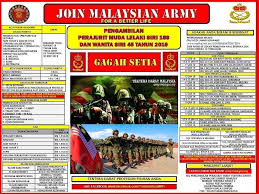 Permohonan atas talian bagi menyertai angkatan tentera malaysia. Facebook