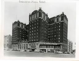 1950s The Bronx Concourse Plaza Hotel 161st Street Grand Concourse By Straatis Via Flickr Old Time Photos New York Pictures Harlem Hotel