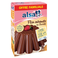 Preparation Flan Entremets Au Chocolat Alsa La Boite De 290g A Prix Carrefour Flan Idees De Collations Chocolat