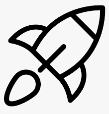 Rocket clipart black and white. Transparent Black And White Rocket Ship Clipart Hd Png Download Kindpng