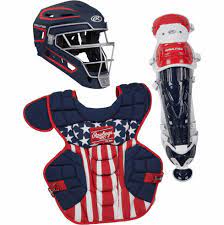 If you've got a young baseball catcher, you're in the market for catcher's equipment. Rawlings Velo 2 0 Usa Csv2y Nsw Youth Baseball Catchers Gear Set