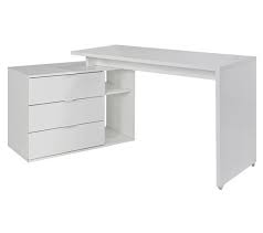 Bureau D Angle Pivotant Nolan Blanc Brillant Bureaux But Bureau Angle Bureau Amenagement Dressing