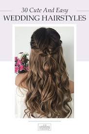 Gorgeous down or updo ideas you can diy from your hotel room. Wedding Hairstyles Simple Diy Hairstyles For Wedding
