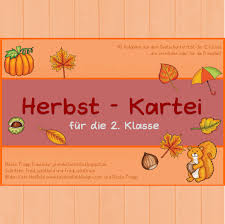 Hundertertafel hunderterfeld kostenlose arbeitsblätter zum thema hundertertafel und hunderterfeld an der grundschule zum herunterladen als pdf und zum ausdrucken. Herbst Kartei Deutsch Fur Die 2 Klasse Frau Locke