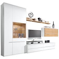 Wohnzimmer hangeschrank lefaria in weiss pharao24 de. Loddenkemper Kito Wohnwand 9784 In Lack Weiss Mit Absetzung In Eiche Struktur Furnier Fur Wohnzimmer Mit Vitrine Unterteil Hangeschrank Und Wandboard Kaufen Bei Alco Mobel Gmbh Wohnzentrum