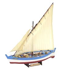 La Provençale. Maqueta Barco de Pesca en Madera: Francés 1:20