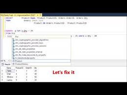 Update table with inner join in sql serversql serversql server tutorialsql server beginner tutorialsql server tutorial 2016sql server interview sql server in. Mssql Fix Error Incorrect Syntax Near While Updating Table Using Inner Join Youtube