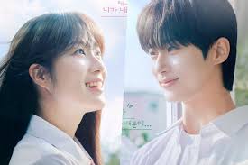 Kim Hye Yoon And Byun Woo Seok Can't Take Their Eyes Off Each Other In  "Lovely Runner" Posters