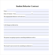 Pbis and behavior from behavior modification plan template , image source: Free 14 Behaviour Contract Templates In Pdf Ms Word Pages