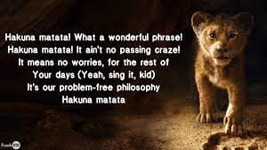 Hakuna Matata Lyric From The Lion King Youtube Hakuna matata is from the lion king. hakuna matata lyric from the lion king
