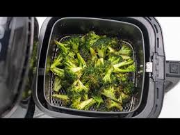 Rinse broccoli then pat dry and cut into florets (approx. Air Fryer Crispy Broccoli So Easy Tasty Youtube