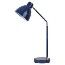Desk Task Lamp With Touch On Off Navy Blue Pillowfort Lamp Task Lamps Metal Desk Lamps