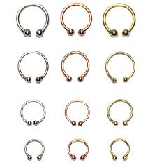Pata pata jewelry is a boutique studio shop that was created to bring the love and passion of doron for unique style and self expression. Fake Clip On Piercing Ring Horseshoe Barbell Hoop Cartilage Septum Nose Ebay