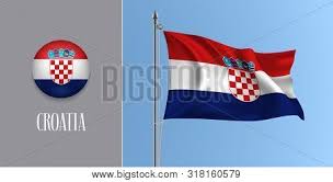 From đakovo to dubrovnik via zagreb and zadar, the trobojnica (tricolour) and national coat of arms flutter proudly through the. Croatia Waving Flag Vector Photo Free Trial Bigstock