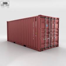Shipping Container 20ft 3d Model Max C4d Obj 3ds Fbx Lwo Stl 3dexport Com By Humster3d Shipping Container Container Dimensions Buy Shipping Container
