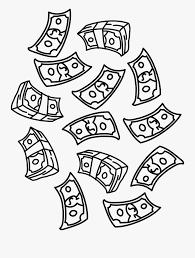 Financial clipart black and white. Falling Money Clipart Black And White Free Transparent Clipart Clipartkey