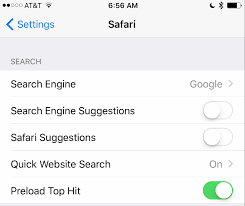 Tap settings > safari > content blockers, then. How Do I Remove Search Suggestions From Ios Safari Ask Different