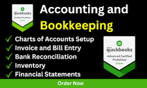 Do accounting and bookkeeping using quickbooks online by ...