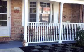 Porch railing height of 3 feet or more will destroy the look of your house and all your hard work. Installing Front Porch Railings Increase Curb Appeal With Diy Porch Railings