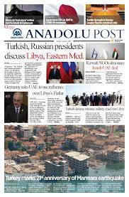 Reuters, the news and media division of thomson reuters, is the world's largest multimedia news provider, reaching billions of people worldwide every day.reuters provides business, financial. Anadolu Post Issue Of August 18 2020