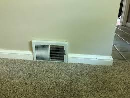Baseboard air deflectors for central forced air heating and cooling systems redirect air for added comfort and energy savings. Supply Vent Blocked By Furniture Solutions