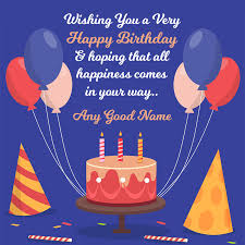 Ayush pareek shared a post to the group: Happy Birthday Cake Wishes Image With Name