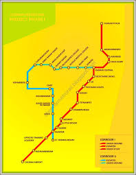 Chennai Metro Rail Project Route Map Pics Latest Phase Plan
