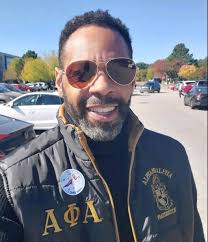 First of All, We Vote. Phi Lambda recognizes Brothers Moses T Alexander  Greene and Darius Telfaire for leading by example. Let's all encourage our  friends and family to come out and vote.