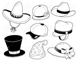 Hat Clipart Black And White Ideas Clipart Black And White Skull Outline Black And White Ideas