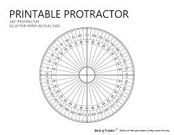 printable protractor world of printables