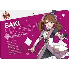 CDJapan : The Idolm@ster (Idolmaster) Side M Mouse Pad Saki Mizushima  Collectible