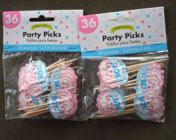 See more ideas about reveal ideas, gender reveal, baby shower gender reveal. Gender Reveal Snacks Etsy