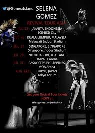Actress and singer selena gomez was born on july 22, 1992 in grand prairie, texas. Uzivatel Selena Gomez Island Na Twitteru Asian Selenators Here S Dates Of Revivaltour Asia Put It Up In Your Calender Tweet Us Your Revival Tour Dates
