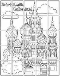 Saint Basil S Cathedral Mural Art Projects For Kids St Basils Cathedral St Basil S Coloring Pages