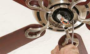 Then a plastic tie holds it in place. Ceiling Fan Light Troubleshooting The Home Depot