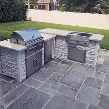 Outdoor bbq island with bar and grill. Rta Outdoor Living 96 5 Piece 4 Burner Bbq Grill Islands Wayfair