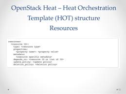 Openstack Orchestration With Heat