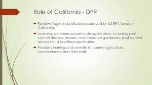 Noncommercial licenses are for all pesticide applicators that apply restricted use pesticides (rups) as part of their job on property owned or controlled by their employer; Pesticides And Cannabis Ppt Download