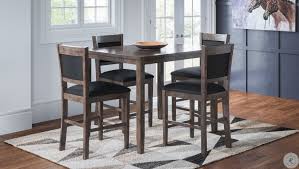 And speaking of seats, we have a wide selection of dining armchairs and side chairs, with either upholstered or wood seats, along with upholstered host. Furniture Of America Marion 5 Piece Solid Wood Counter Height Dining Set Espresso Kitchen Dining Room Furniture Home Kitchen Fcteutonia05 De