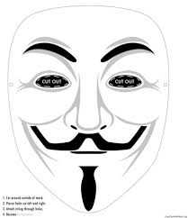 Behind the mask explores the visual history of the mask, from its origins in a british comic series, to its modern popularity at protest movements. Guy Fawkes Mask Diy Steps On How To Make One At Home Huffpost Uk