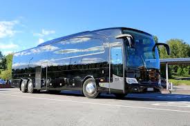 Black Mercedes Benz Travego Coach Bus Salo Finland June 14 2014 Black Merc Sponsored Salo Bus June Finla Black Mercedes Benz Bus Mercedes Benz