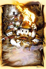 Bendis Duck Tales The Movie Treasure Of The Lost Lamp Duck Tales Comic Art Community Amazing Drawings