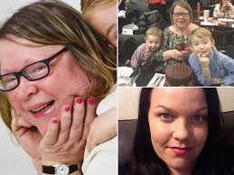 Mum critically injured in 'wrong way' crash awake and smiling after a month  in coma